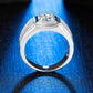 1.0CTTW  Luxury Pavé Inlay Men's Rings