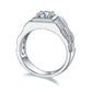 1.0CT Round Cut Moissanite Men's Rings
