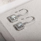 2.0CTTW D Color Moissanite Drop Earrings 925 Sterling Silve Hook Earrings