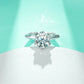 6 Prong Round Moissanite Solitaire Engagement Ring