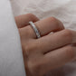 2.2CTTW Moissanite Eternity Band 925 Sterling Silver Ring