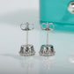 2.0CTTW D Color Moissanite 925 Sterling Silver Earrings